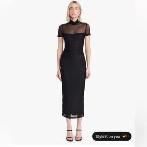 Amanda Uprichard Dominique Dress in Mesh